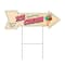 Signmission Ice Cream Homemade Arrow Yard Sign Funny Home Decor 36in Wide C-ARROW12-DS-999807 - alternate 1